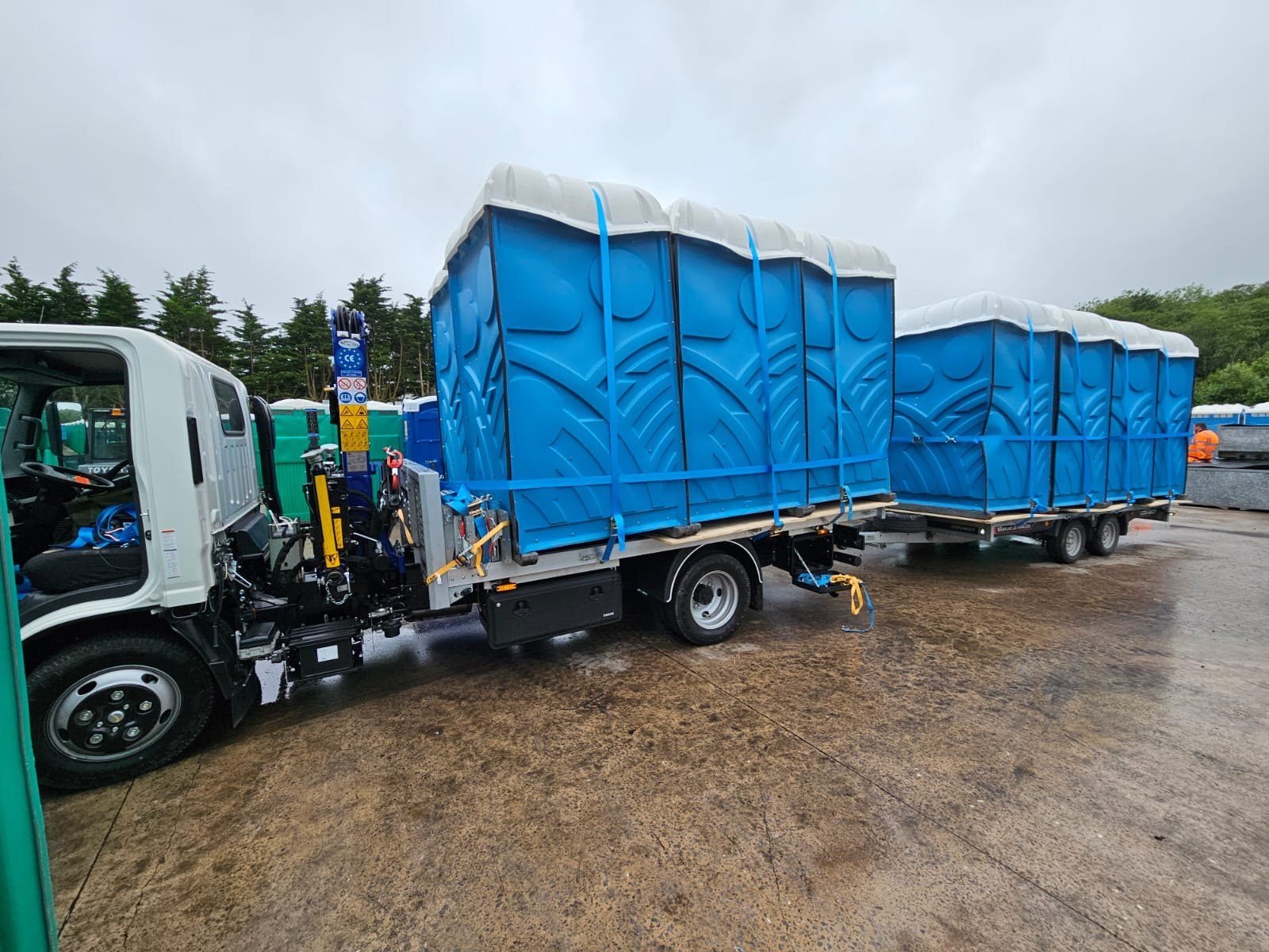 Portaloos & Welfare Units on site
